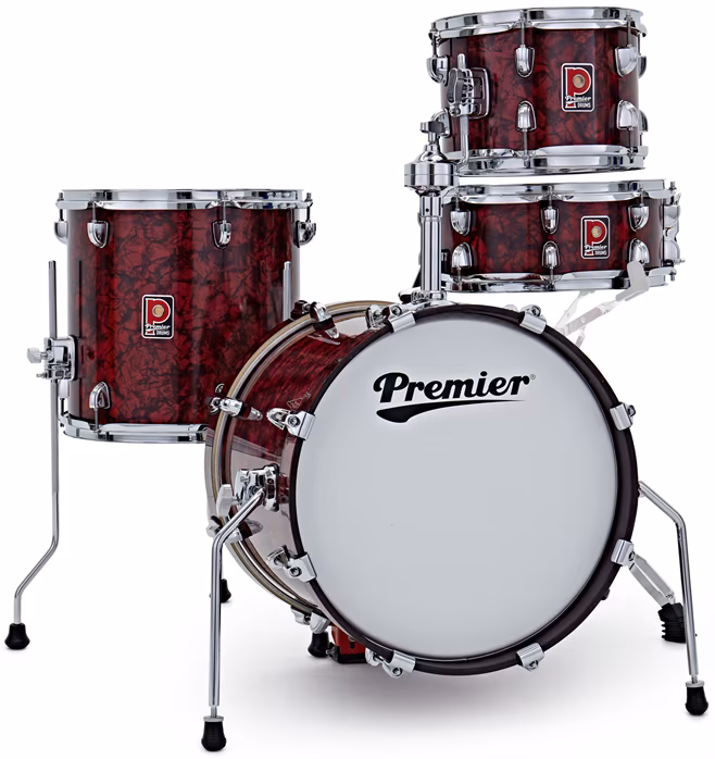 Premier Artist Heritage 16" 4pc Shell Pack Burgundy Pearl - Dobszett