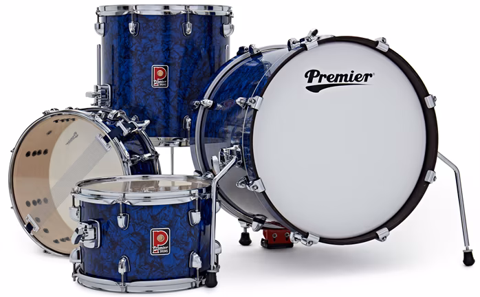 Premier Artist Heritage 18" 4pc Shell Pack Blue Pearl - Dobszett