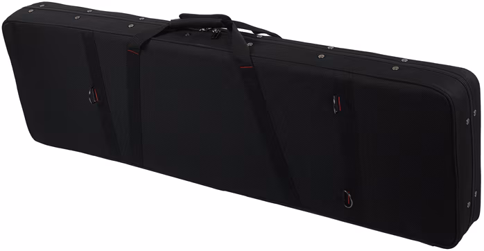 CrossRock CRP300BBK Black - Elektromos basszusgitár keménytok