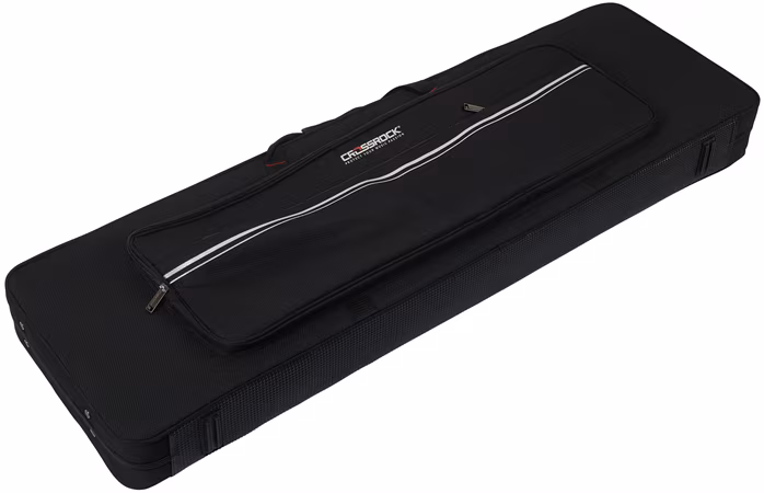 CrossRock CRP300BBK Black - Elektromos basszusgitár keménytok