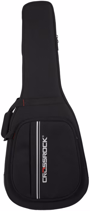 CrossRock CRP300CBK Black - Klasszikus gitár keménytok