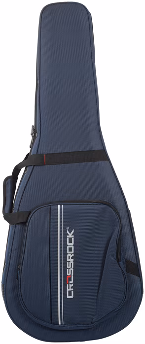 CrossRock CRP300DBL Blue - Akusztikus gitár keménytok