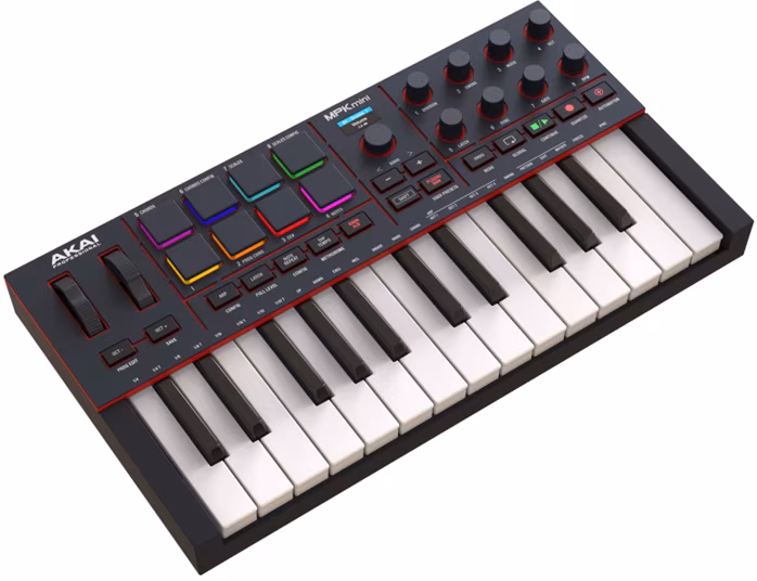 Akai MPK Mini IV Black - USB/MIDI keyboard