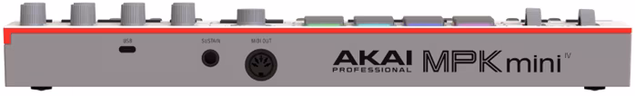 Akai MPK Mini IV White (kicsomagolt) - USB/MIDI keyboard