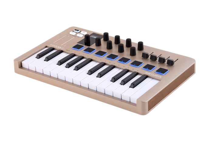 Arturia MiniLab 3 Champagne - USB/MIDI keyboard