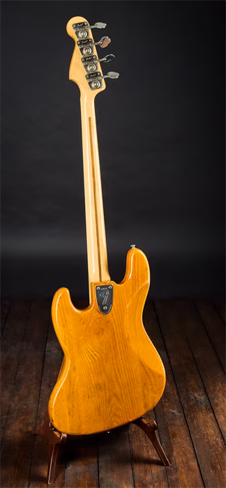 Fender 1975 Jazz Bass Natural - Elektromos basszusgitár