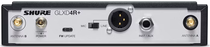 Shure GLXD4R+ - Vezeték nélküli adó