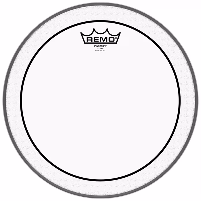 Remo 12" PinStripe Clear - Függőtam dobbőr