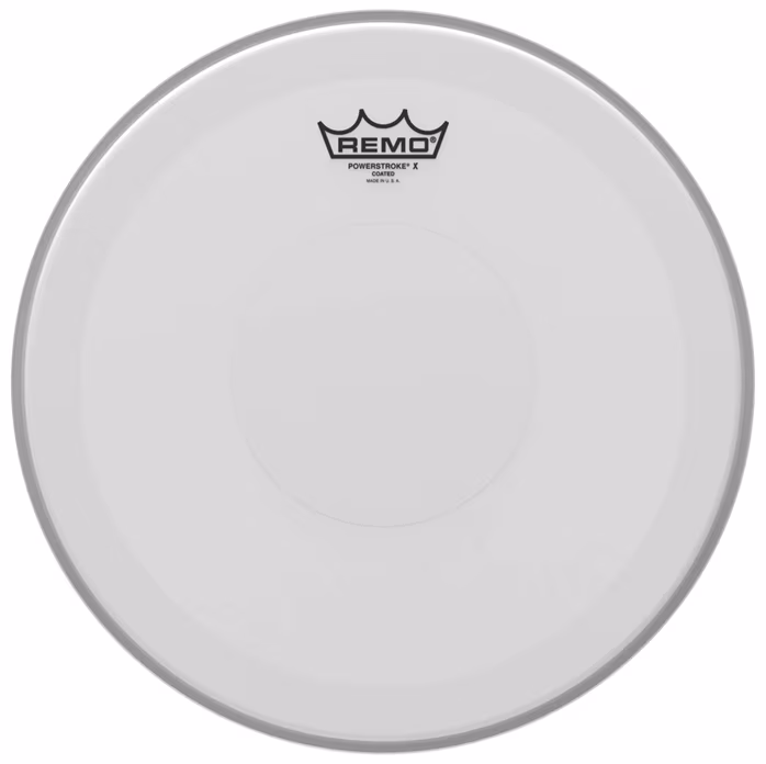 Remo 14" Powerstroke X Coated With Clear Dot - Pergődobbőr