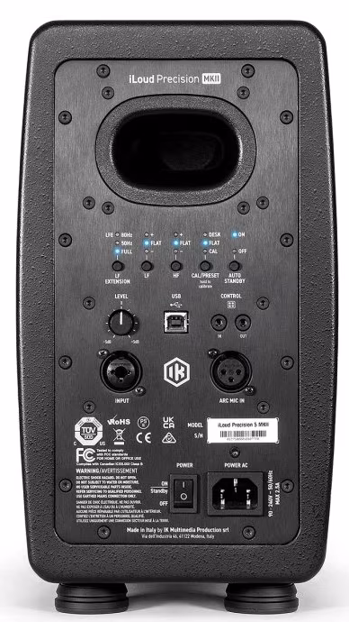 IK Multimedia iLoud Precision 5 MKII Black  - Aktív stúdiói monitor
