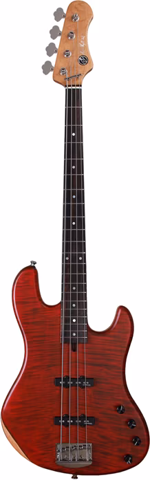 AV Basses AVJ4m Flamed Maple (használt) - Elektromos basszusgitár