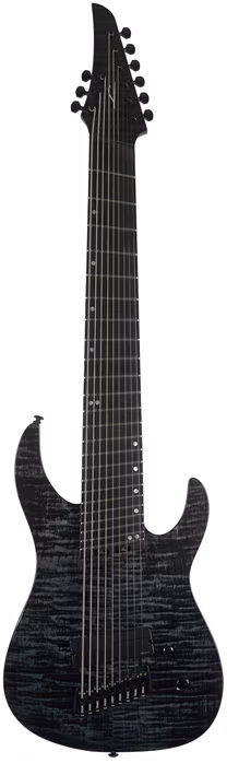 Legator Ninja 9 Multiscale Black Flame - Elektromos 9 húros gitár
