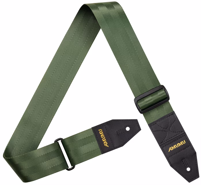 Amumu DURALINK Army Green - Gitár hevederek