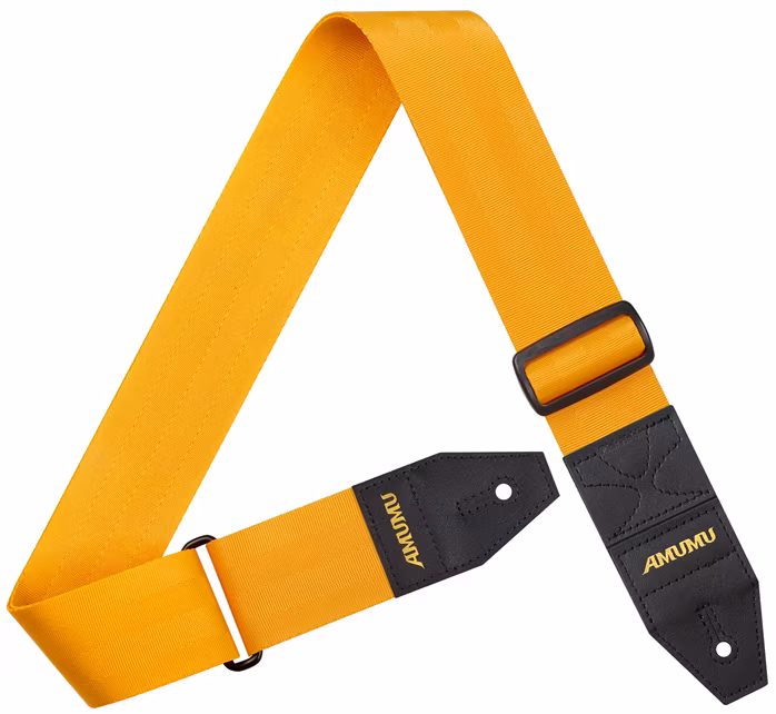 Amumu DURALINK Metallic Gold - Gitár hevederek