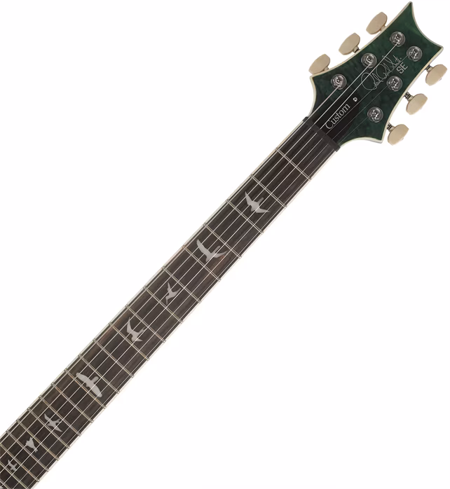 PRS SE Custom 24 Quilt Package Teal Black 2026 - Elektromos gitár