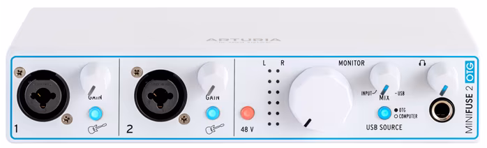 Arturia MiniFuse 2 OTG - USB hangkártya