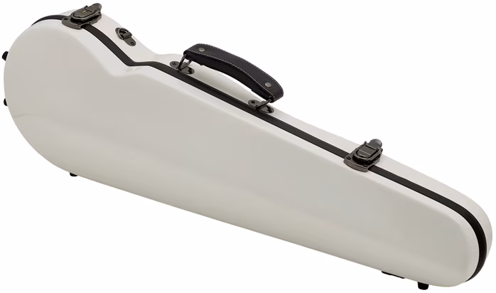 Razzor Fiberglass Violin Case White - Hegedű tok