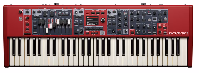Nord Electro 7 61 - Hordozható színpadi zongora, orgona, szintetizátor