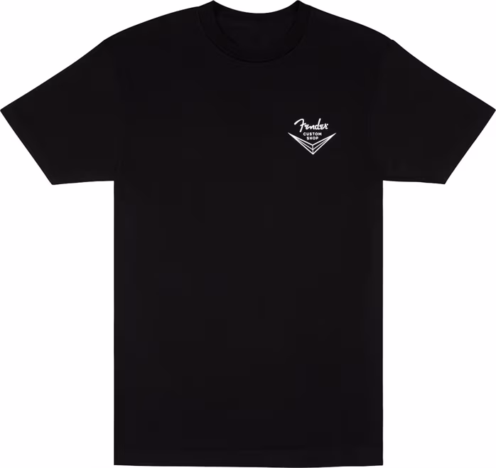 Fender Custom Shop Tee Black L - Póló