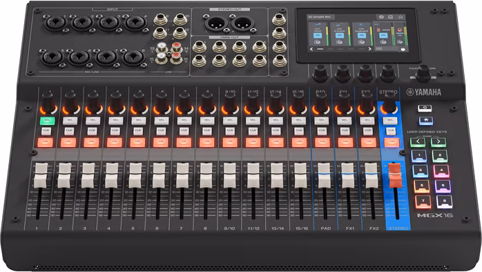 Yamaha MGX16 BK - Digitális keverő pult