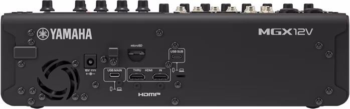 Yamaha MGX12V BK - Digitális keverő pult