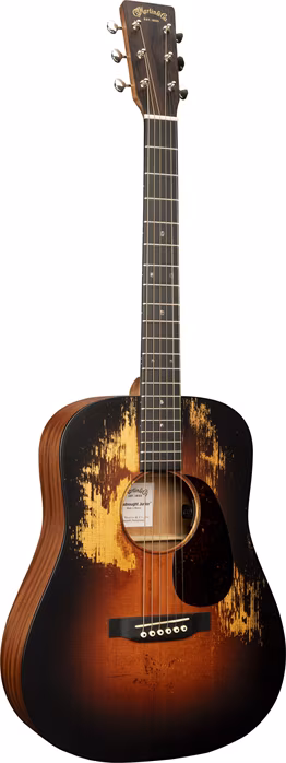 Martin D Jr-E Street Legend Burst - Elektroakusztikus gitár