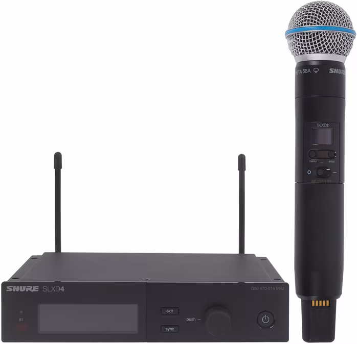 Shure SLXD24E/B58-G59 - Vezeték nélküli vokál szett