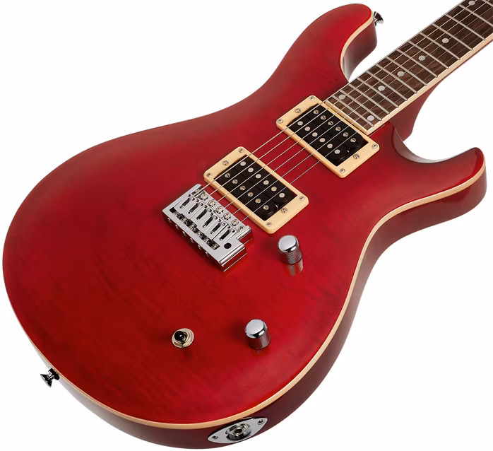 Blond DCS-2 Cherry Flame - Elektromos gitár