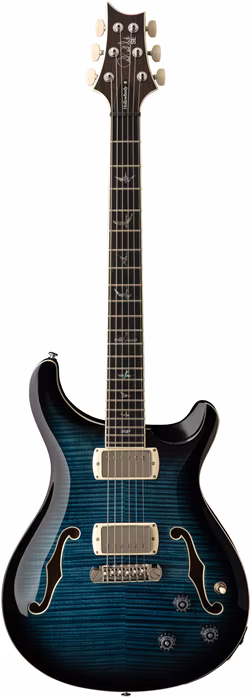 PRS SE Hollowbody II Piezo Peacock Blue 2026 - Szemiakusztikus gitár