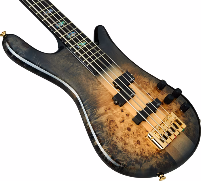 Spector Euro CST 5 Natural Black Burst - Elektromos basszusgitár