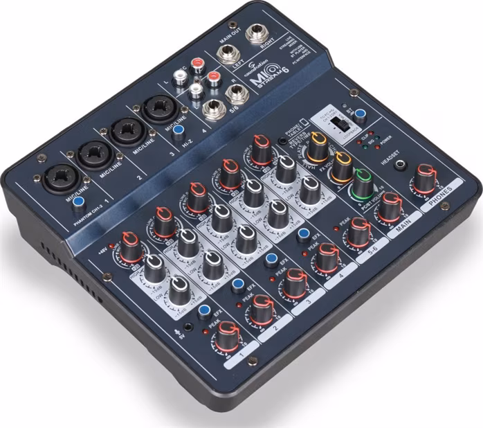 Soundsation MIOSTREAM6 - Analóg keverő pultok