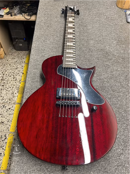 ESP LTD EC-201 FT See Thru Black Cherry (használt) - Elektromos gitár