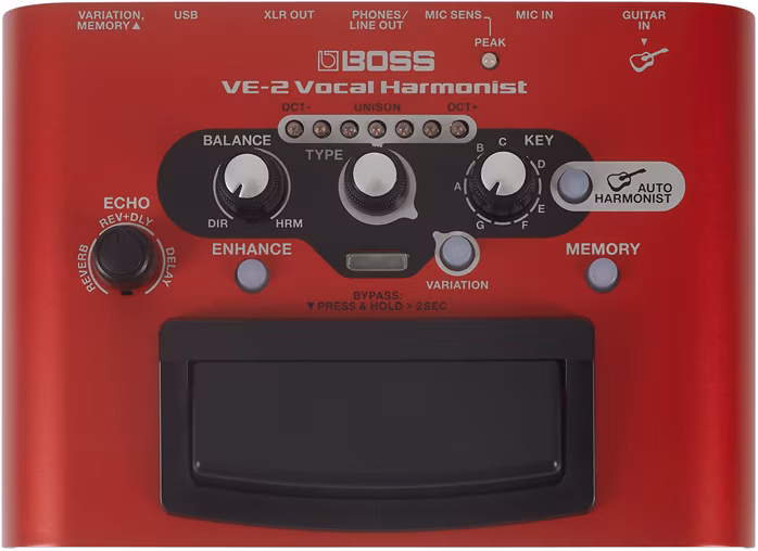 Boss VE-2 - Ének effekt processzor