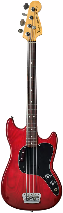 Fender 1980 Musicmaster Bass WR Ash Body - Elektromos basszusgitár