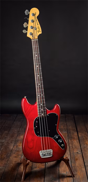 Fender 1980 Musicmaster Bass WR Ash Body - Elektromos basszusgitár