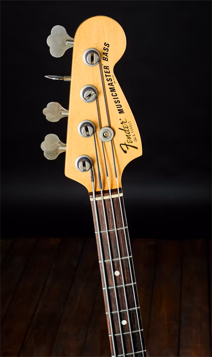 Fender 1980 Musicmaster Bass WR Ash Body - Elektromos basszusgitár