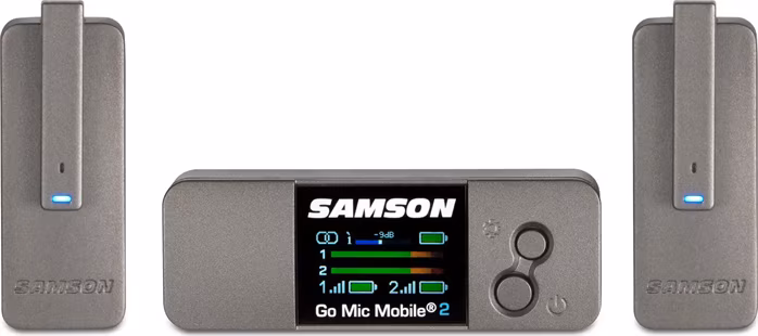 Samson Go Mic Mobile 2 - Duális vezeték nélküli szett