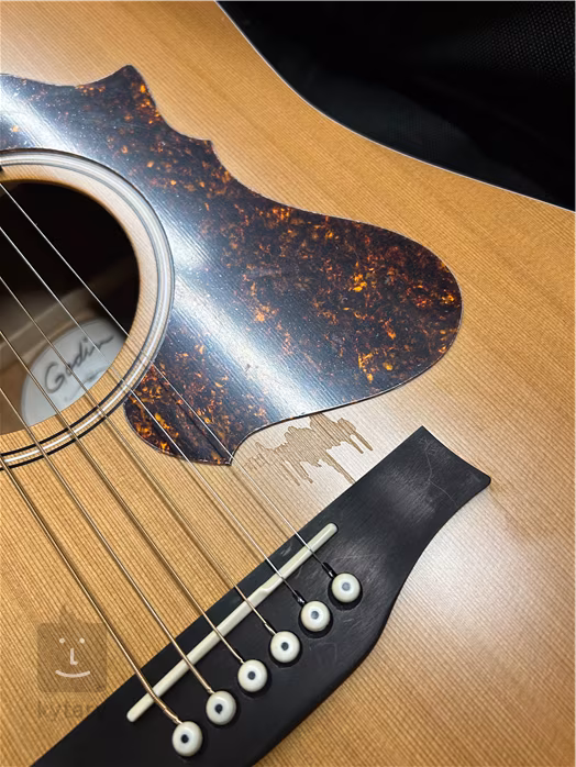 Godin Metropolis Natural Cedar EQ (sérült) - Elektroakusztikus gitár