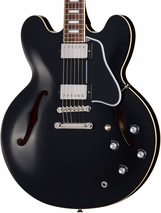 Epiphone 1962 ES-335 Reissue Aged Ebony - Szemiakusztikus gitár