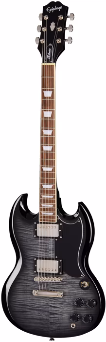 Epiphone SG Tribute Plus Ebony Burst - Elektromos gitár
