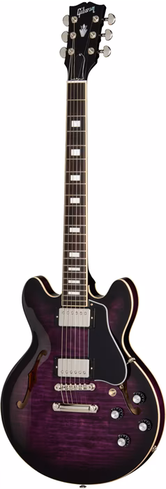 Gibson ES-339 Figured Dark Purple Burst - Szemiakusztikus gitár