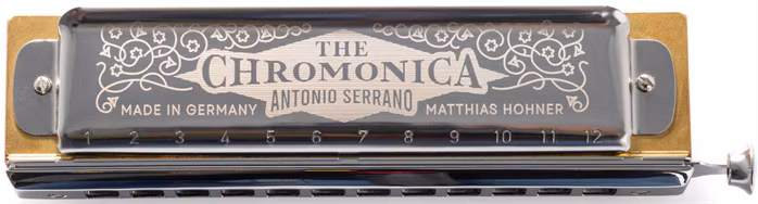 Hohner Antonio Serrano Signature Chromatic C - Signature szájharmonika