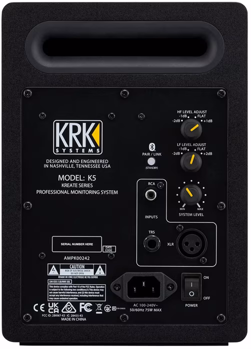 KRK Kreate 5 Scarlet - Aktív stúdiói monitor