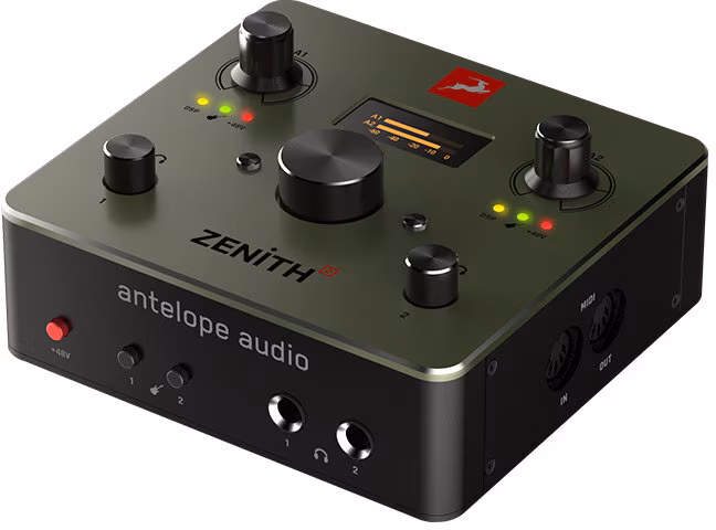 Antelope Audio Zenith 2 - Felület