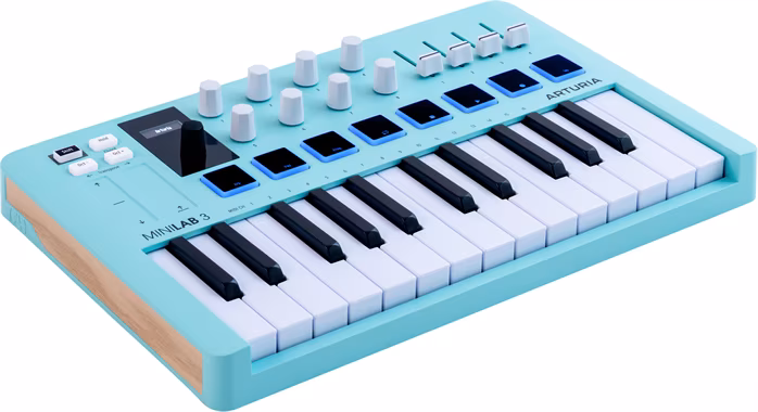 Arturia MiniLab mk3 Aquamarine - USB/MIDI keyboard