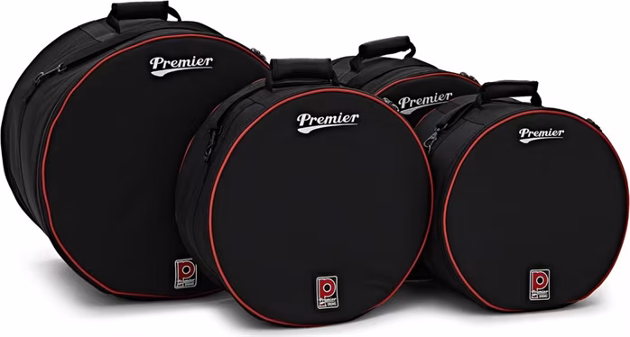 Premier 18" Soft Case 4pc Heritage Bop Set - Dobszett puhatokok