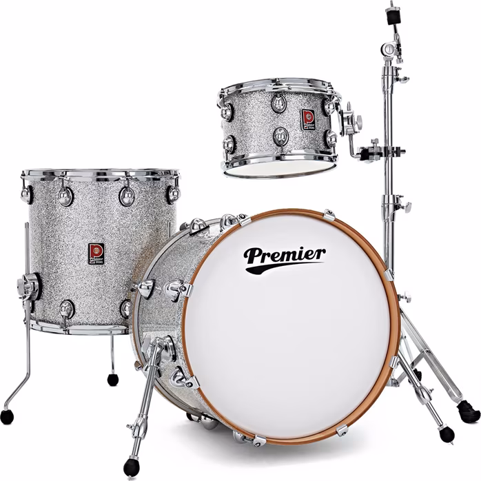 Premier Genista Maple 20" 3pc Shell Pack Silver Sparkle - Dobszett