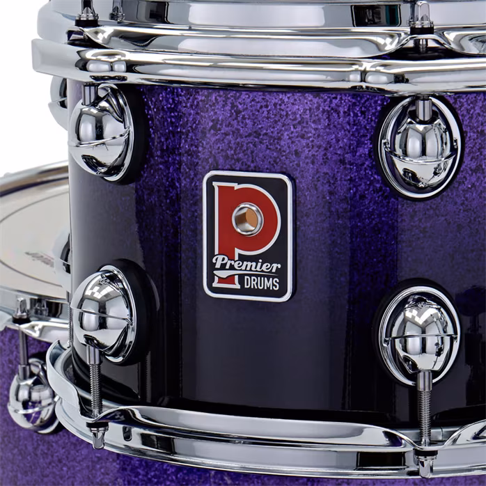 Premier Genista Maple 20" 3pc Shell Pack Purple Fade Sparkle - Dobszett