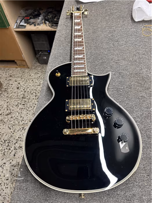 ESP LTD EC-256 BLK (sérült) - Elektromos gitár