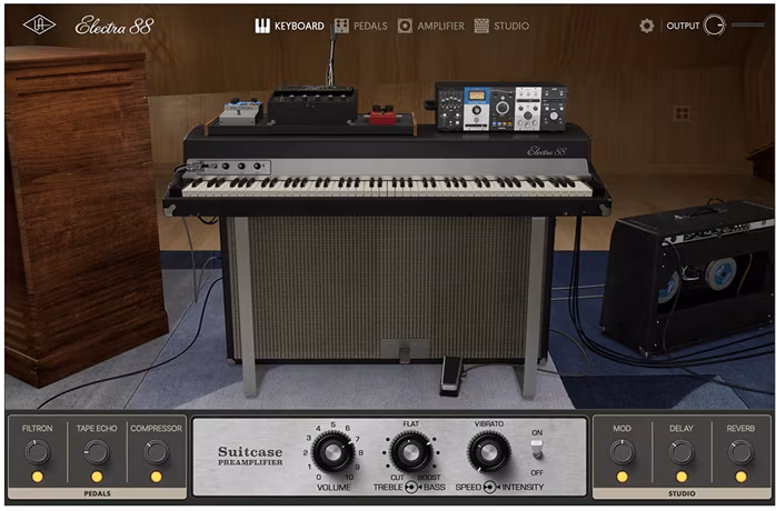 Universal Audio Electra 88 Vintage Keyboard Studio - Szoftver